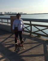 Angeles Pimentel, cliente satisfecha